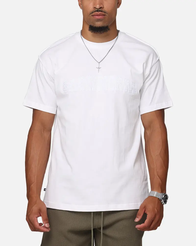 Saint Morta Oklahoma Xweave Lafayette T-Shirt White/White 1
