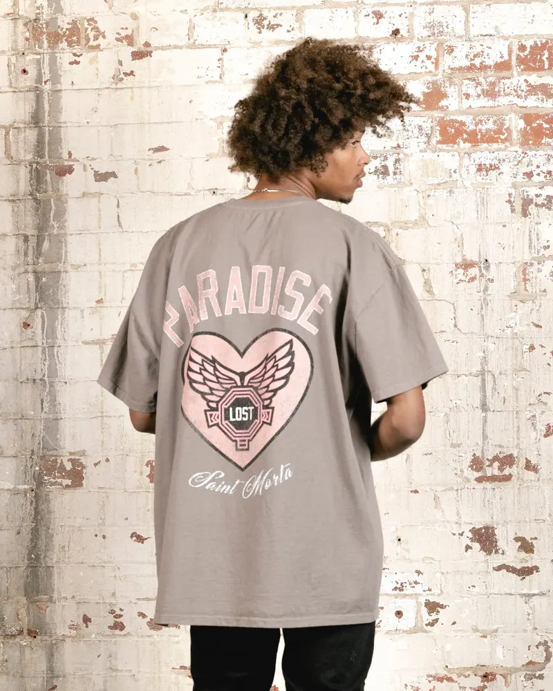 Saint Morta Paradise Lost Lafayette T-Shirt Vintage Brown 1