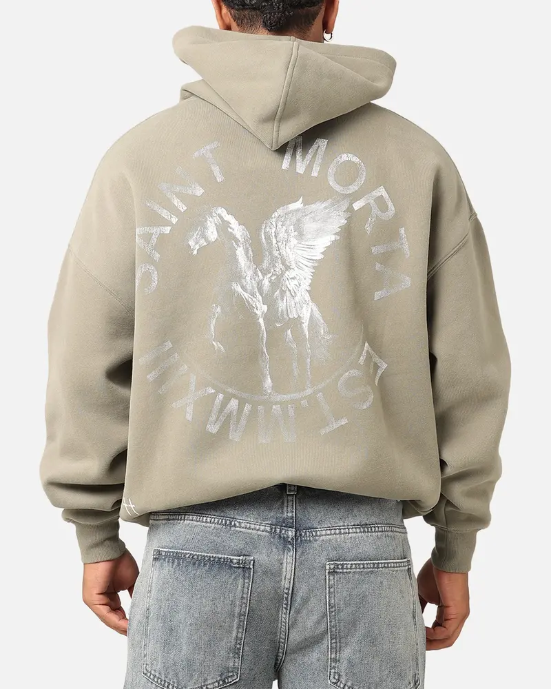 Saint Morta Pegasus Premium Hoodie Khaki 1