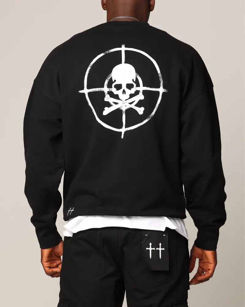 Saint Morta Post Humanous Crewneck Black 1