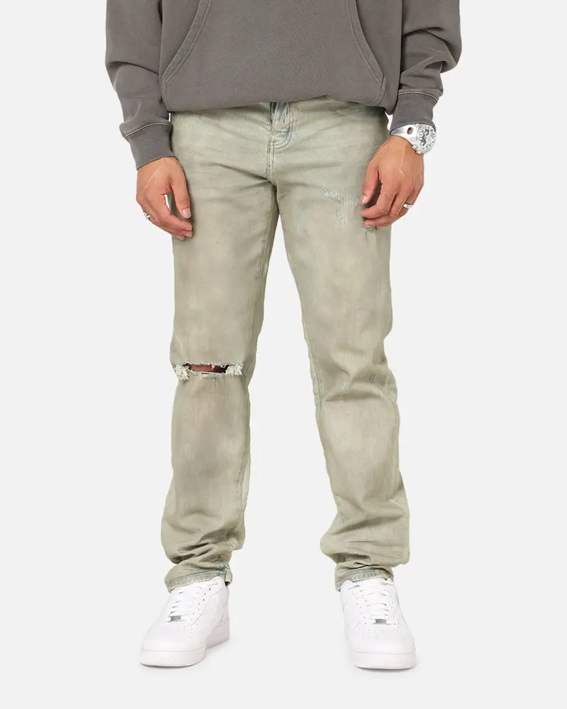 Saint Morta Psykhe Dirty Distressed Jeans Dirty Denim 1