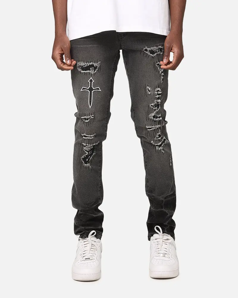 Saint Morta Rage Summum Jeans Black Shadow 1