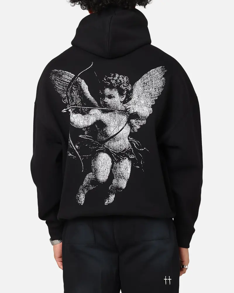 Saint Morta Redemption Boxy Hoodie Black 1