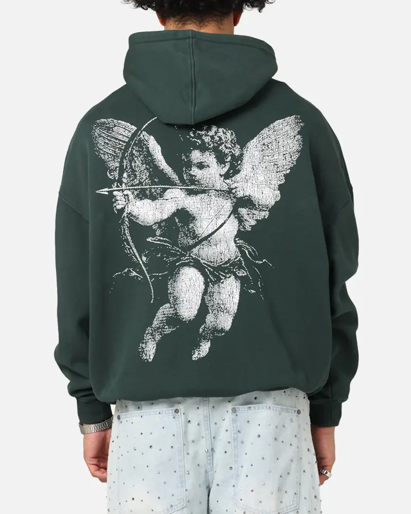 Saint Morta Redemption Boxy Hoodie Green 1