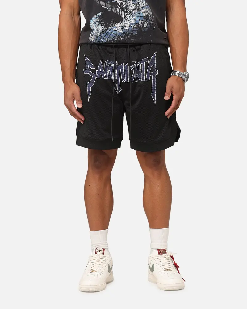 Saint Morta Rise Or Ride Basketball Shorts Black/Purple/White 1