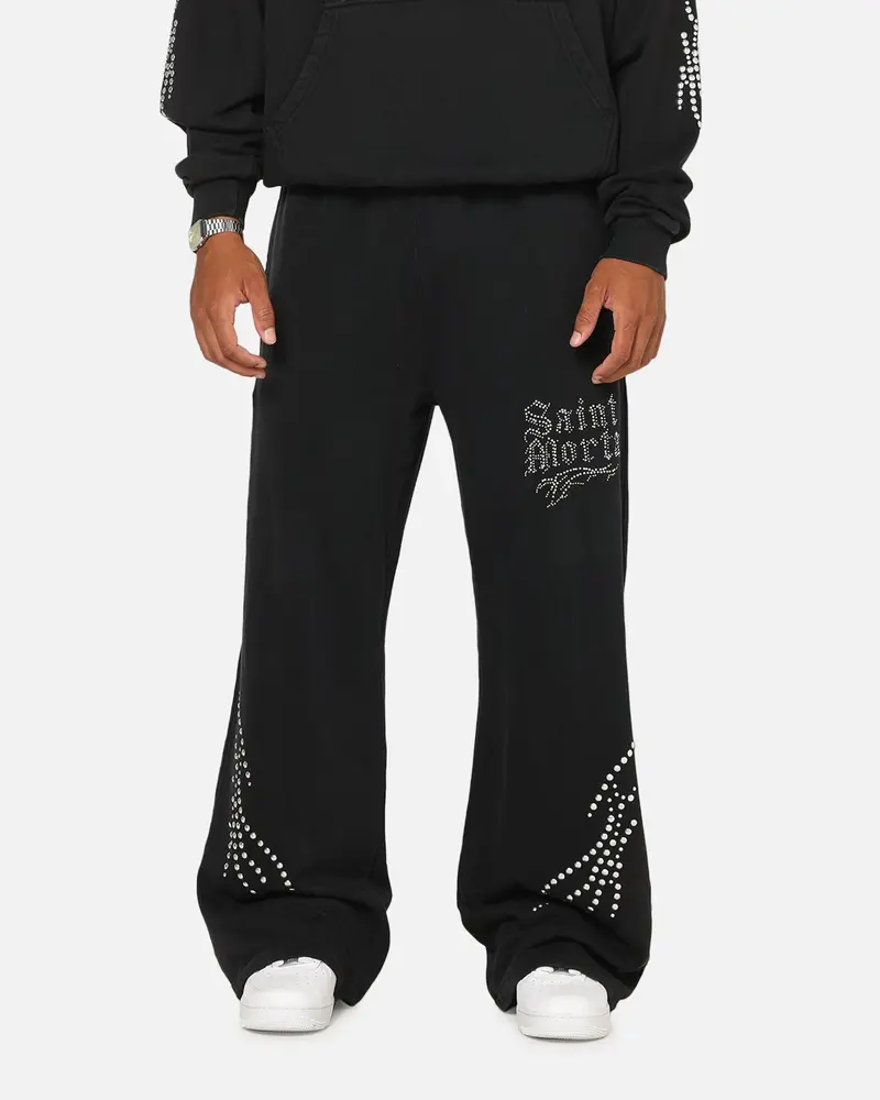 Saint Morta Sanctified Sweatpants Washed Black 1