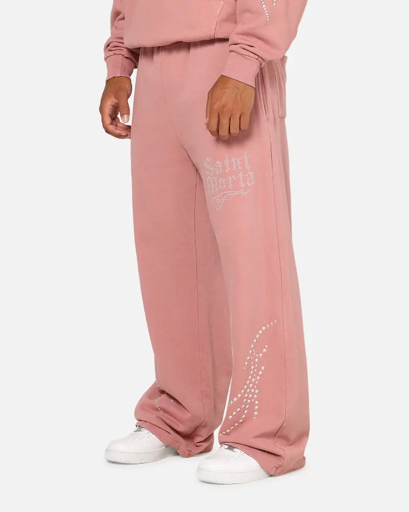 Saint Morta Sanctified Sweatpants Washed Pink 1