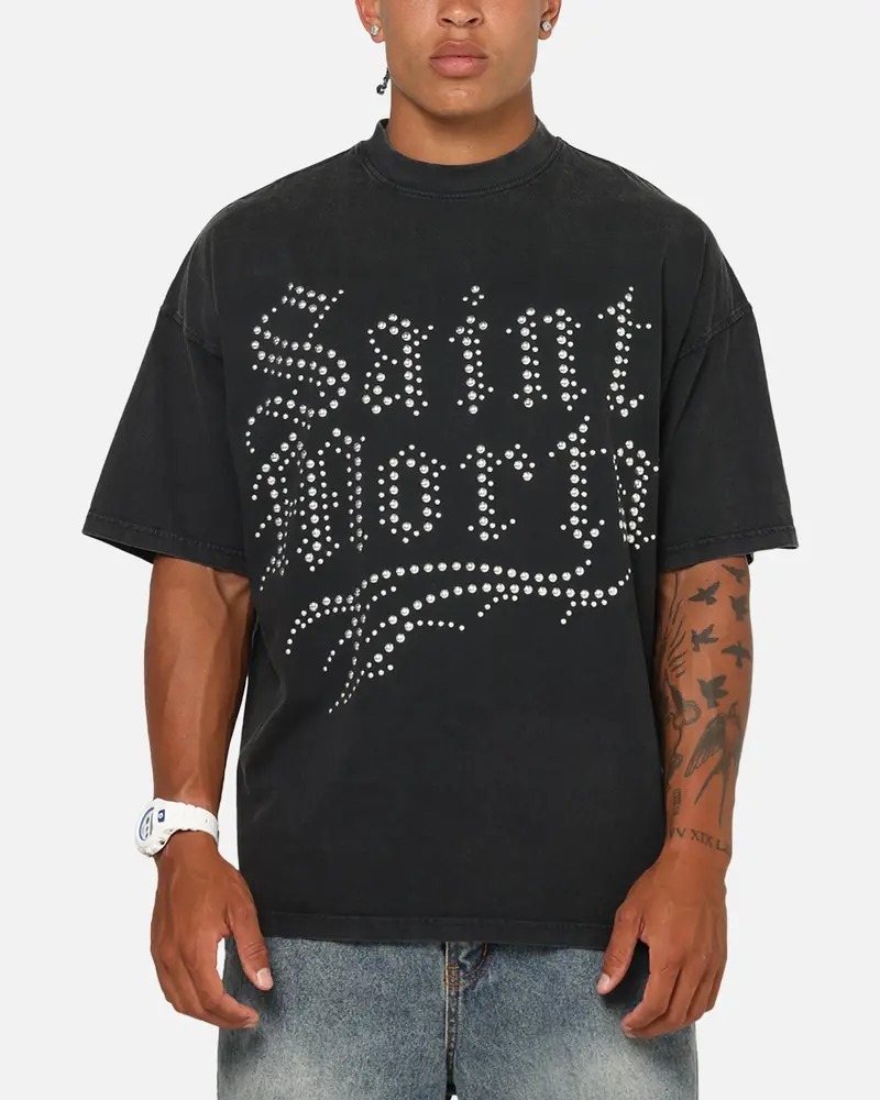 Saint Morta Sanctified T-Shirt Vintage Black 1
