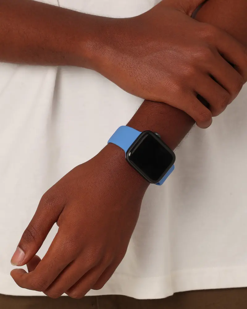 Saint Morta Silicone Band M001 Dusty Blue 1