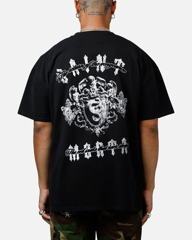 Saint Morta Sleepless Boxy T-Shirt Black 1