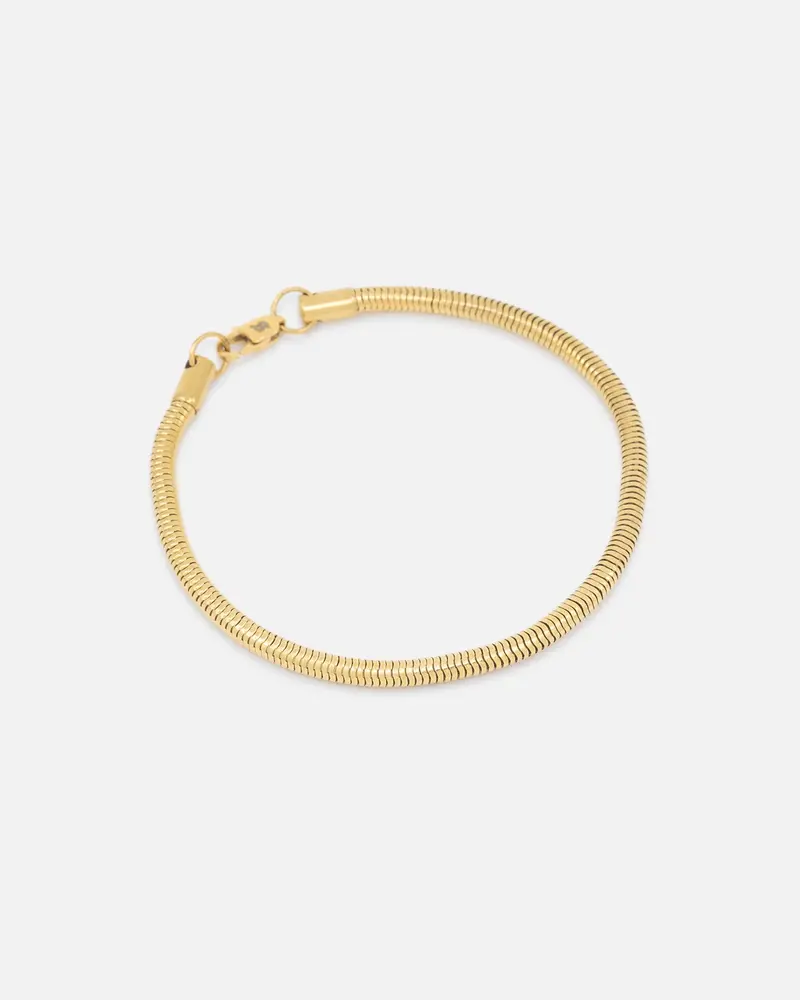 Saint Morta Snake Chain Bracelet Gold 1