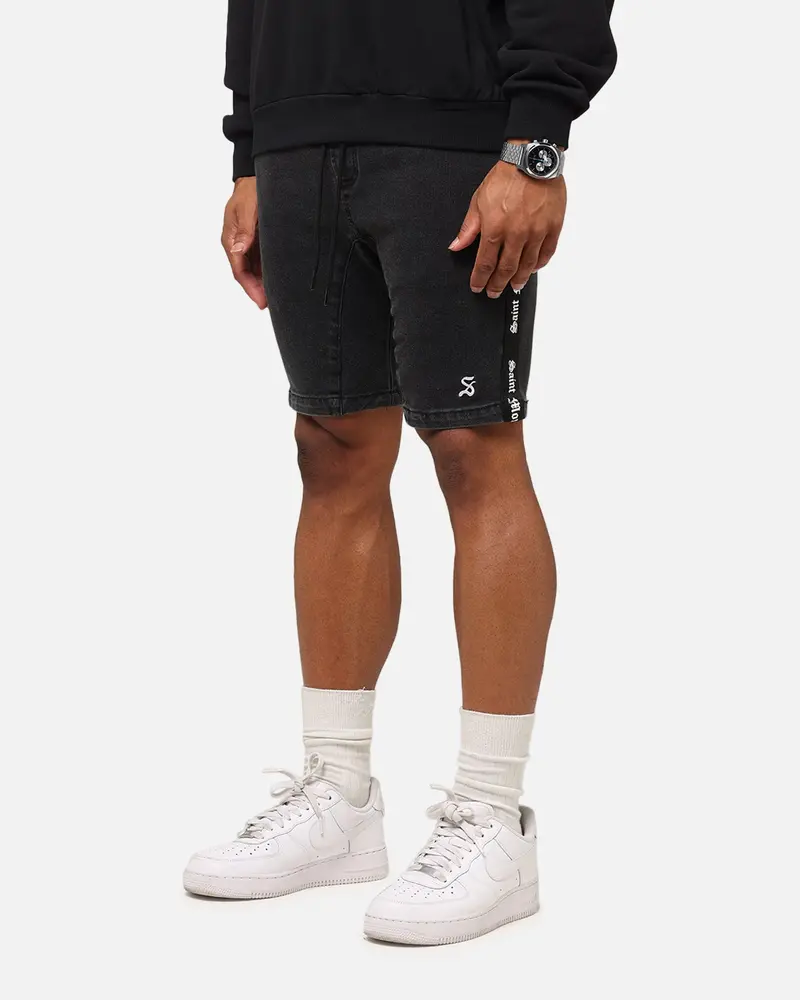Saint Morta Sport X Walk Shorts Black Shadow 1