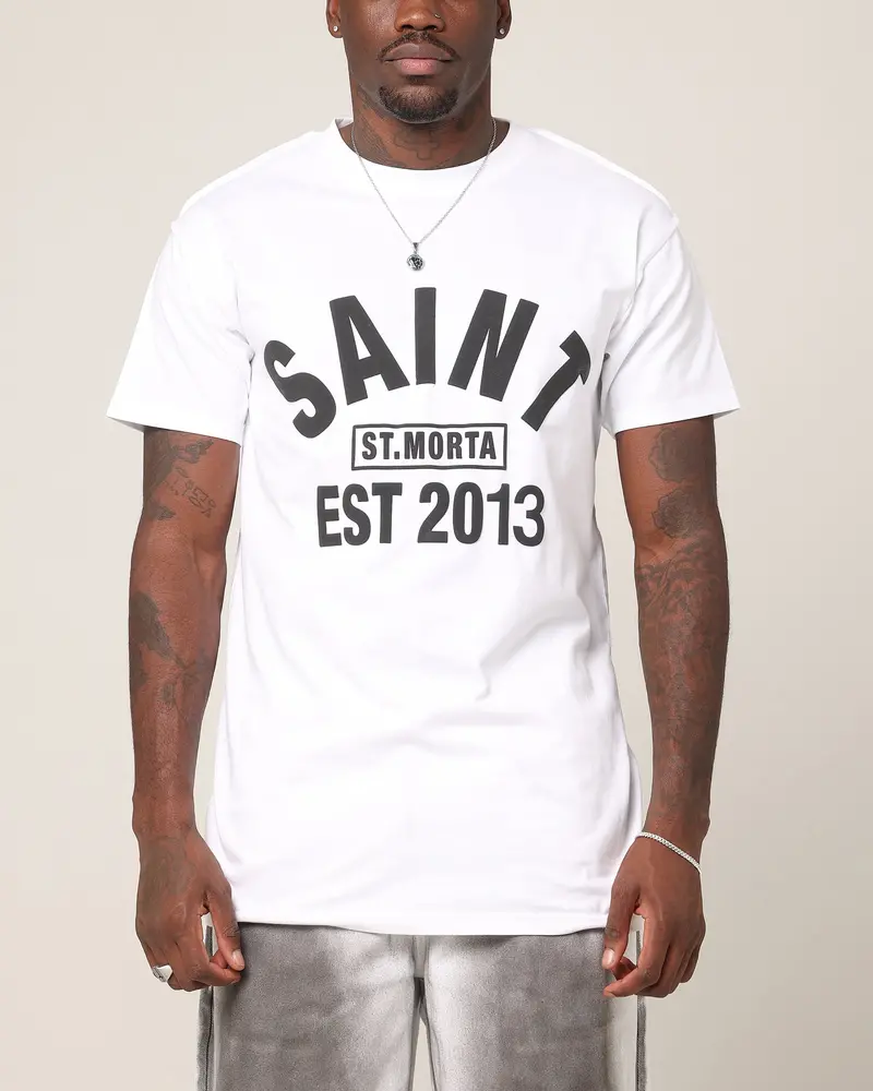 Saint Morta St Morta Lafayette T-Shirt White 1