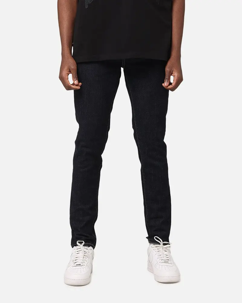Saint Morta Tapered Denim Jeans Raw Indigo 1