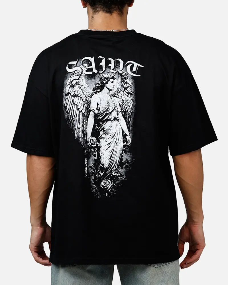 Saint Morta The Fallen T-Shirt Black 1