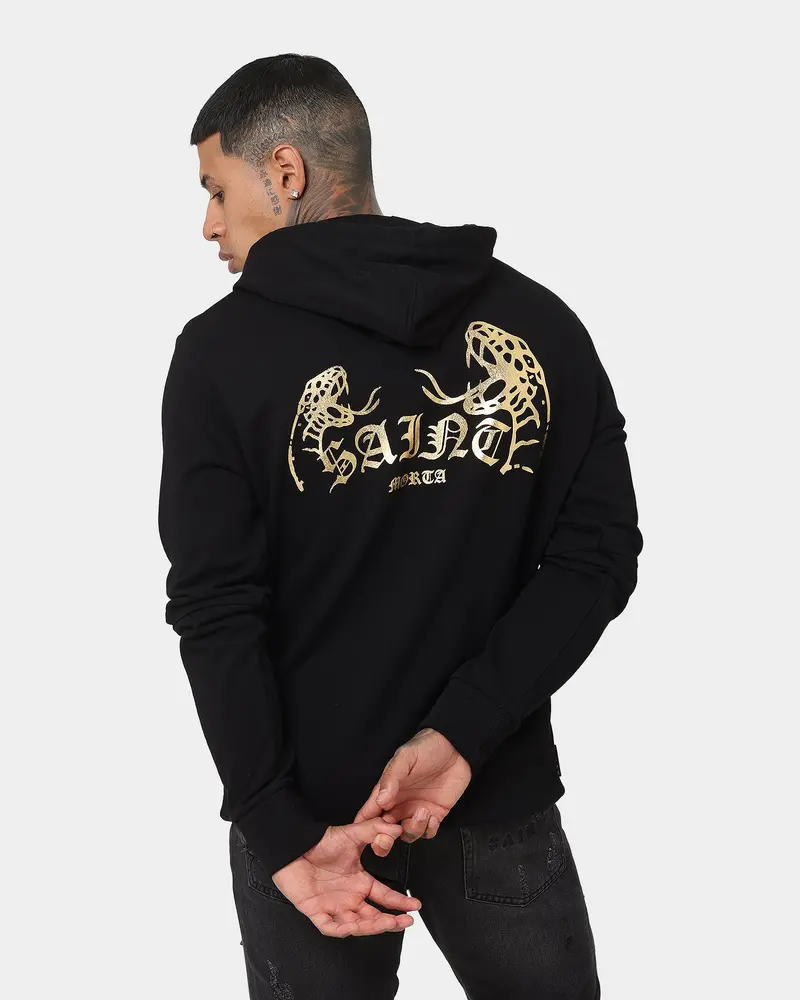 Saint Morta Venomous New Age Vintage Hoodie Black 1