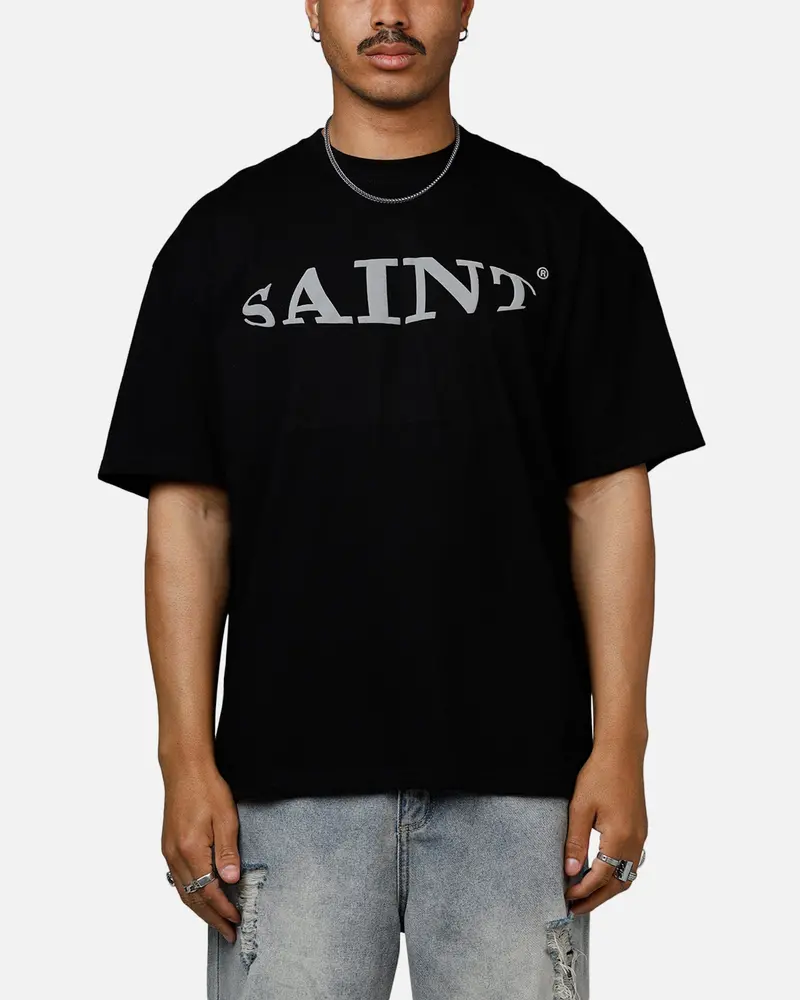 Saint Morta Vision Heavyweight T-Shirt Black 1