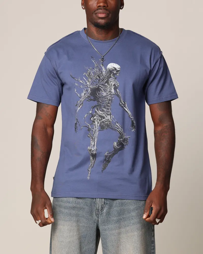 Saint Morta Wraith Cut T-Shirt Petrol Blue 1