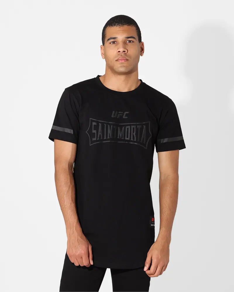 Saint Morta X Ufc Championship El Duplo T-Shirt Black/Grey 1