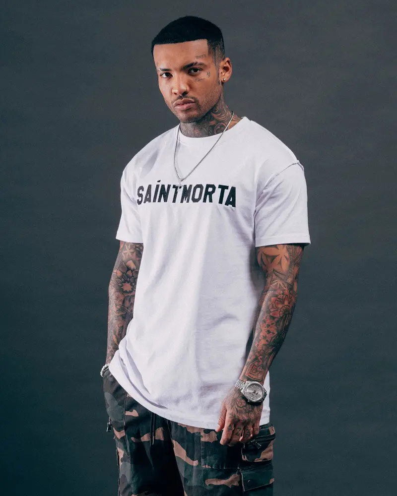 Saint Morta Yearbook Lafayette T-Shirt White/Black 1