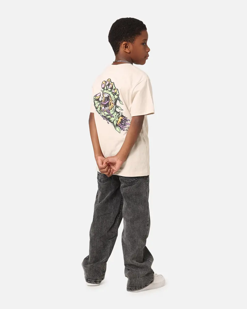 Santa Cruz Kid's Mummy Hand T-Shirt Concrete 1
