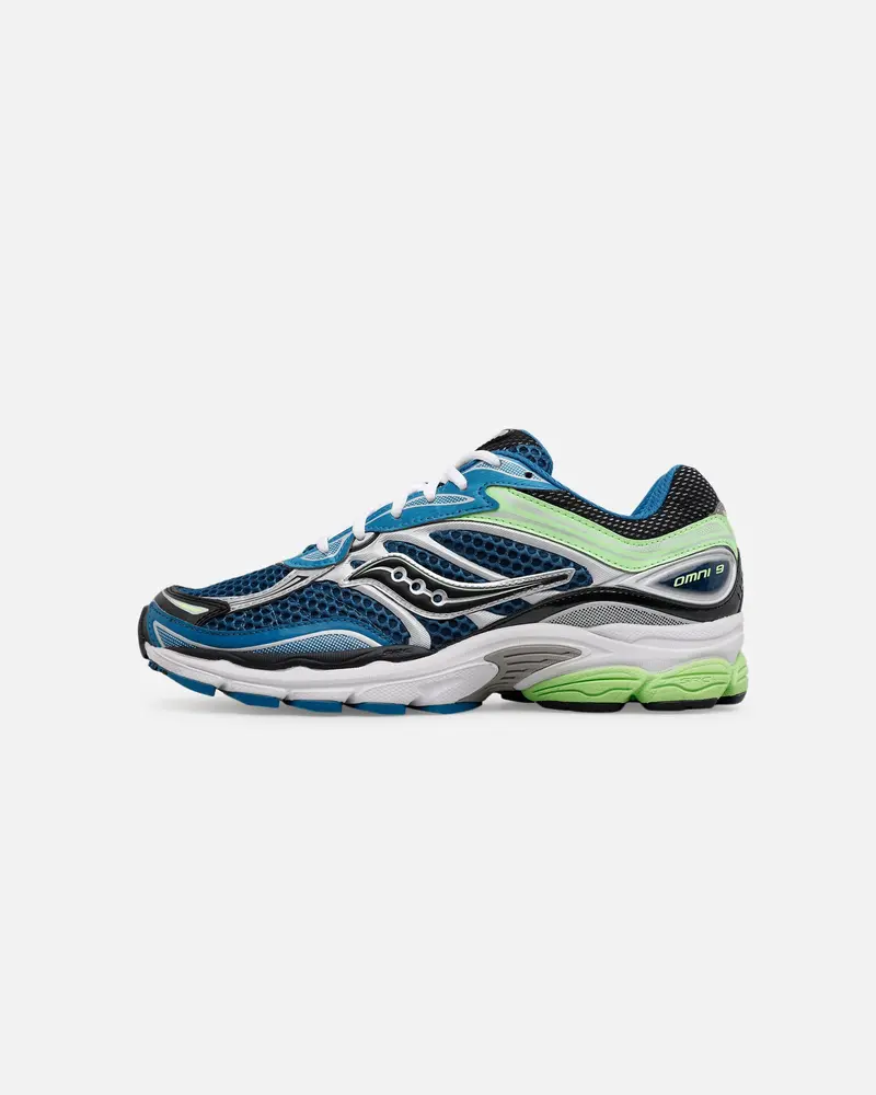 Saucony Progrid Omni 9 Blue/Lime 1