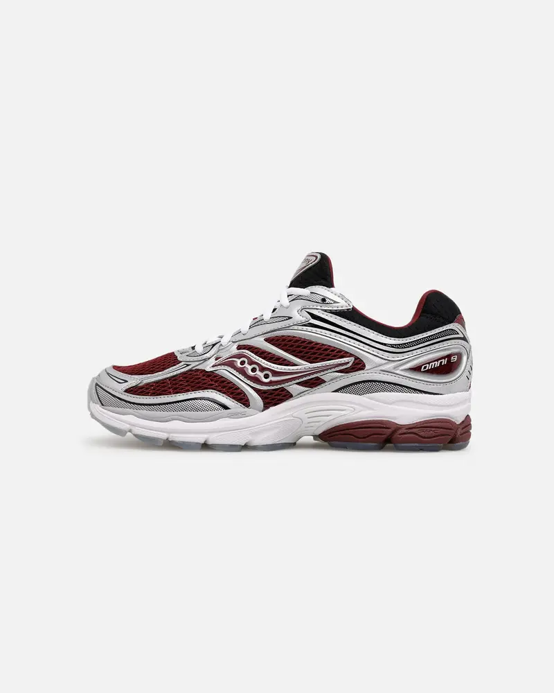 Saucony Progrid Omni 9 Maroon/Black 1