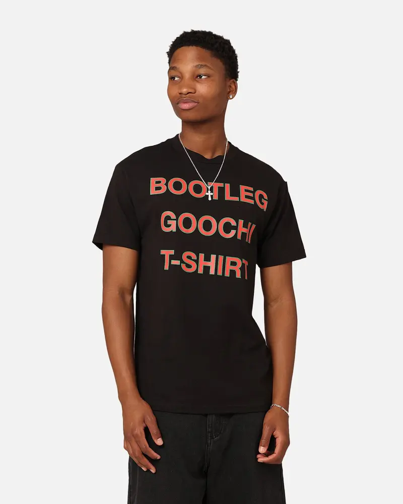 Secret Club Bootleg Goochi T-Shirt Black 1