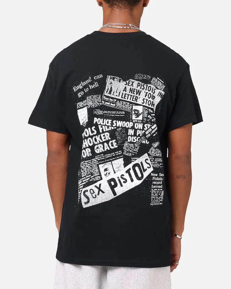 Sex Pistols Anarchy In The Uk T-Shirt Black 1