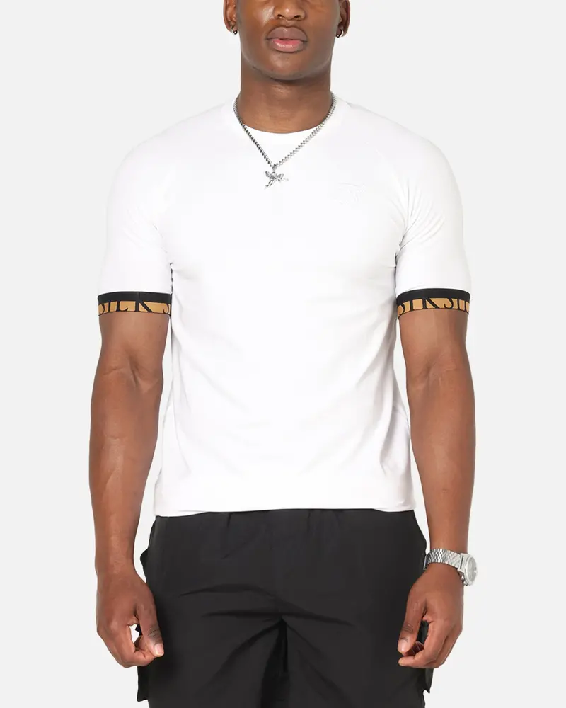 Sik Silk Tech T-Shirt White 1