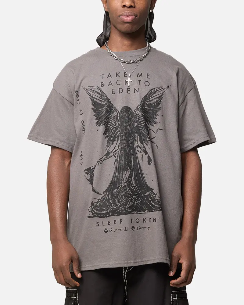 Sleep Token Back To Eden T-Shirt Charcoal 1