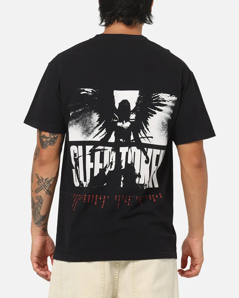 Sleep Token Eden Wings T-Shirt True Black 1
