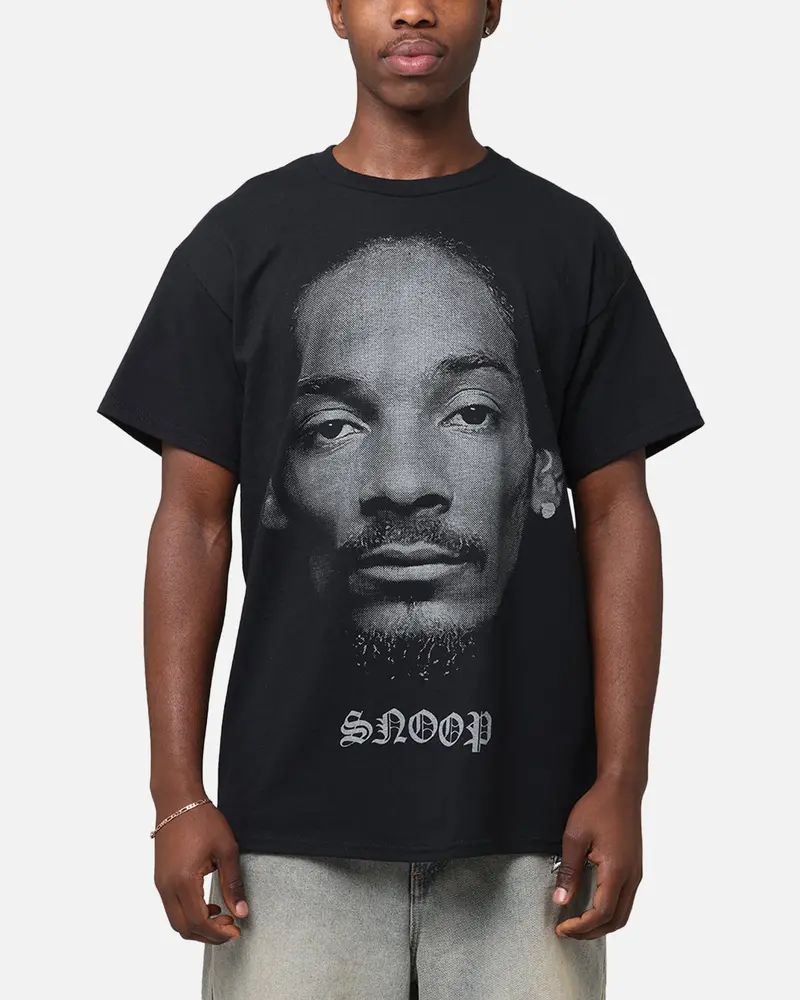 Snoop Dogg Big Face T-Shirt Black 1
