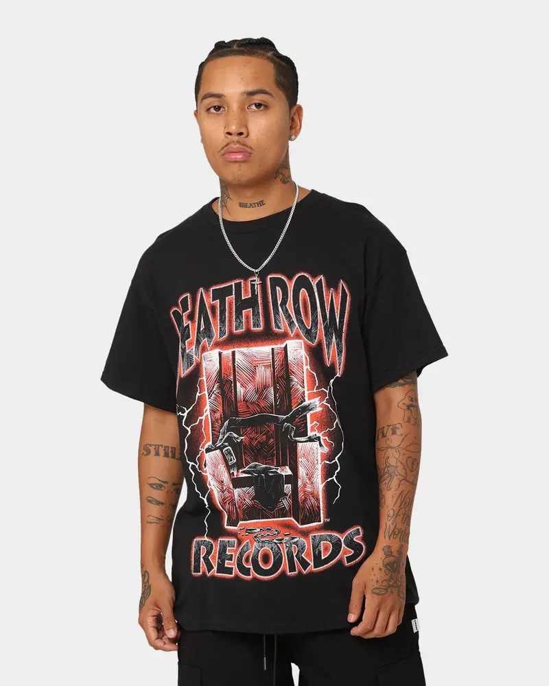 Snoop Dogg Death Row Records T-Shirt Black 1