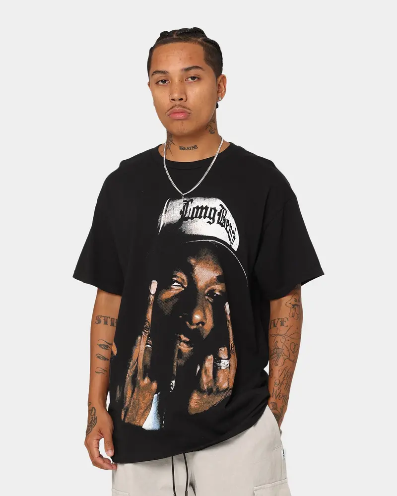 Snoop Dogg Face T-Shirt Black 1