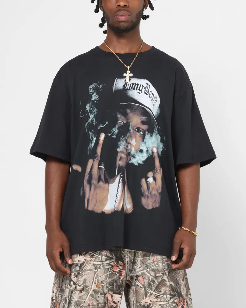 Snoop Dogg Smoke Session T-Shirt Black 1