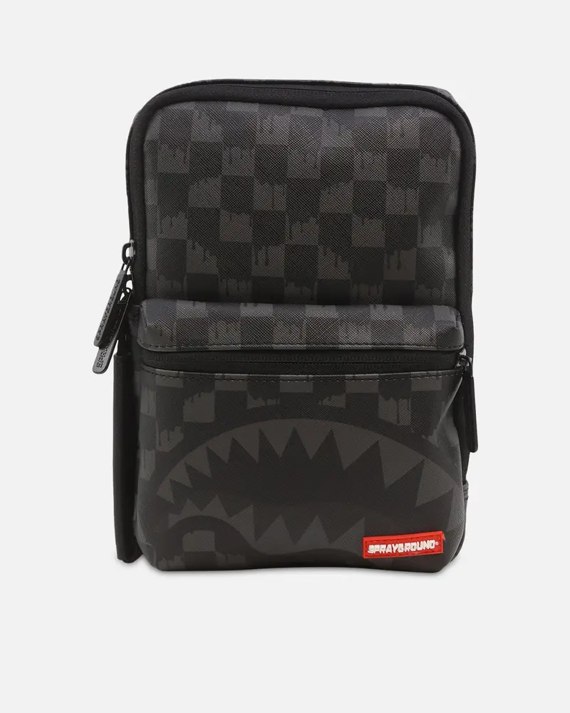 Sprayground Hangover Drip Check Sling Bag Multi 1