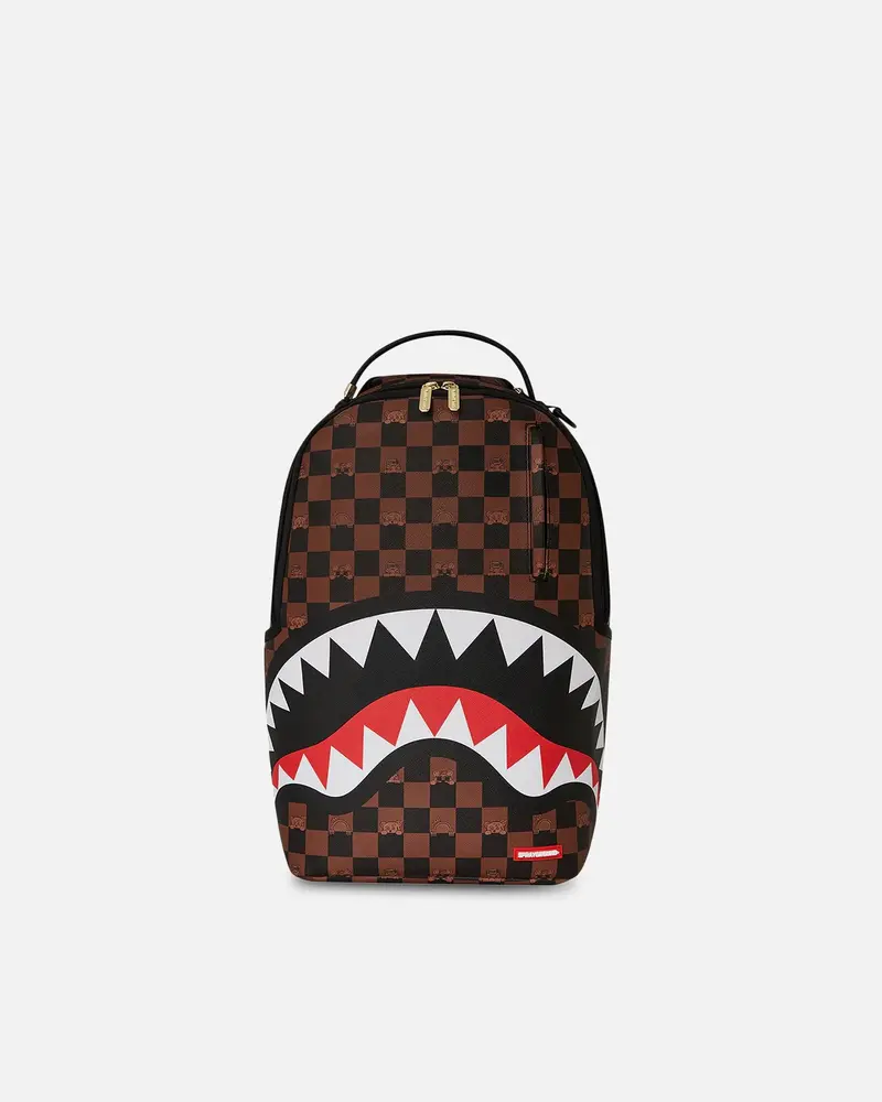 Sprayground Peeking Character Check Backpack Multi 1
