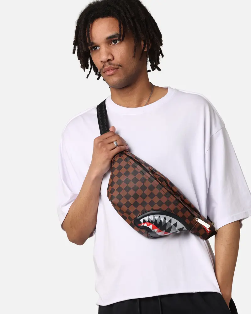 Sprayground Sharks In Paris Lenticular Crossbody Bag Multi 1
