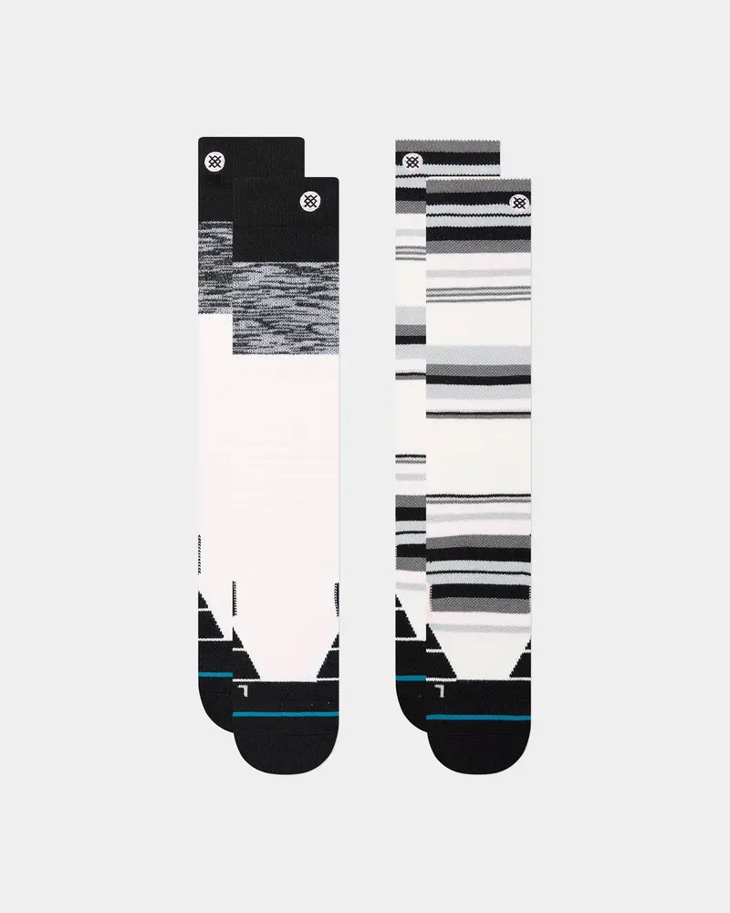 Stance Blocked Socks 2 Pack Pink 1