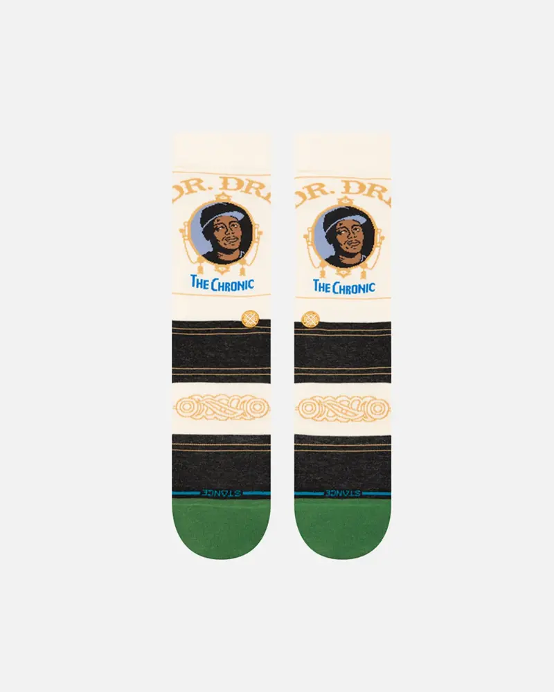 Stance Dr. Dre The Chronic Crew Socks Black 1