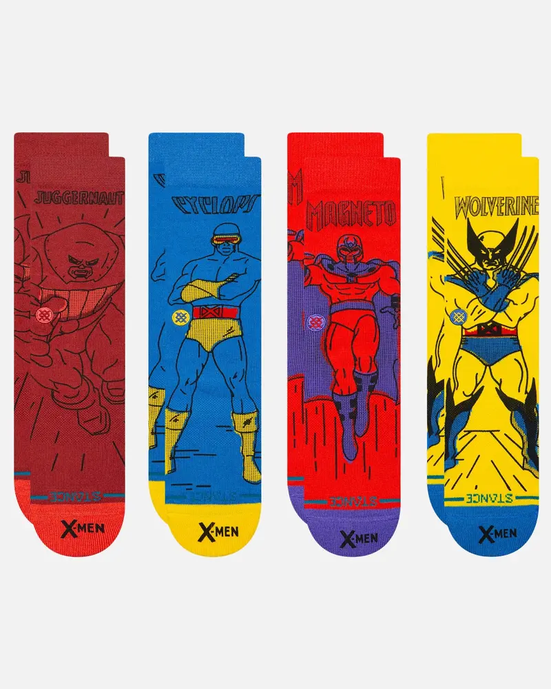 Stance Marvel X-Men Crew Socks Box Set Multi 1