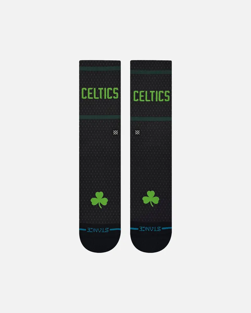 Stance X Nba Boston Celtics 2025 City Edition Crew Socks Official Team Colour 1