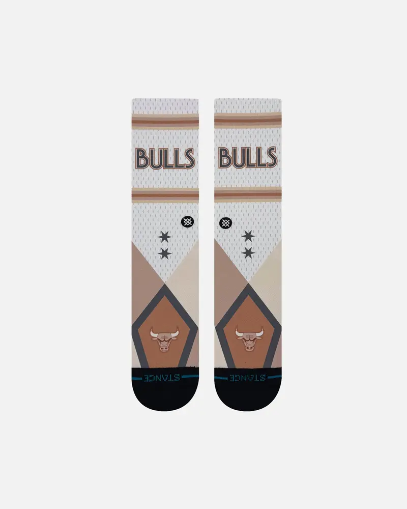 Stance X Nba Chicago Bulls 2025 City Edition Crew Socks Official Team Colour 1
