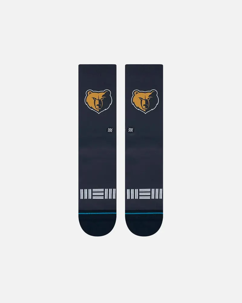 Stance X Nba Memphis Grizzlies Crewcut Socks Multi 1