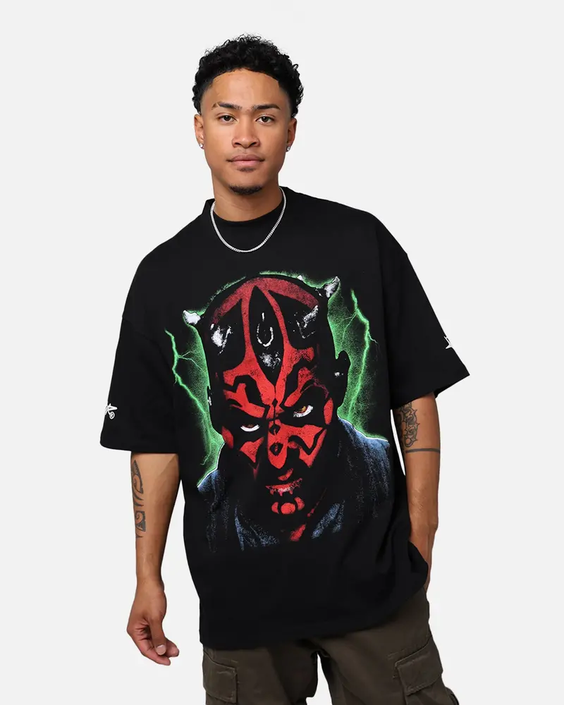 Star Wars Darth Maul T-Shirt Vintage Black 1