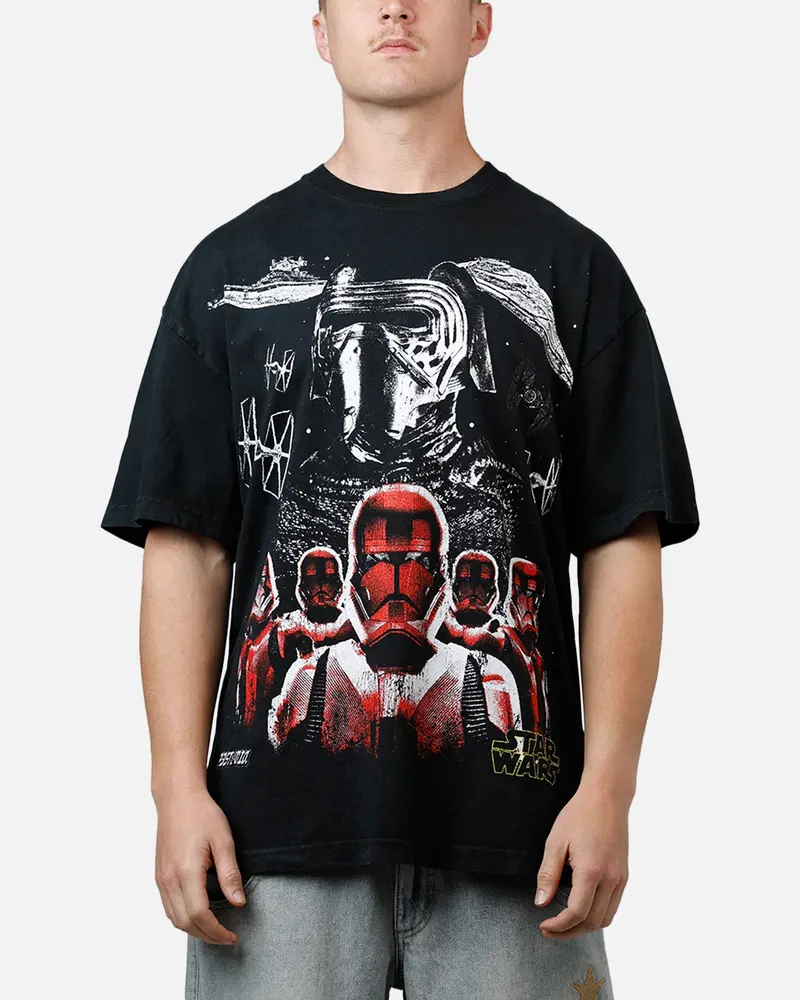 Star Wars Order 66 Vintage T-Shirt Black 1