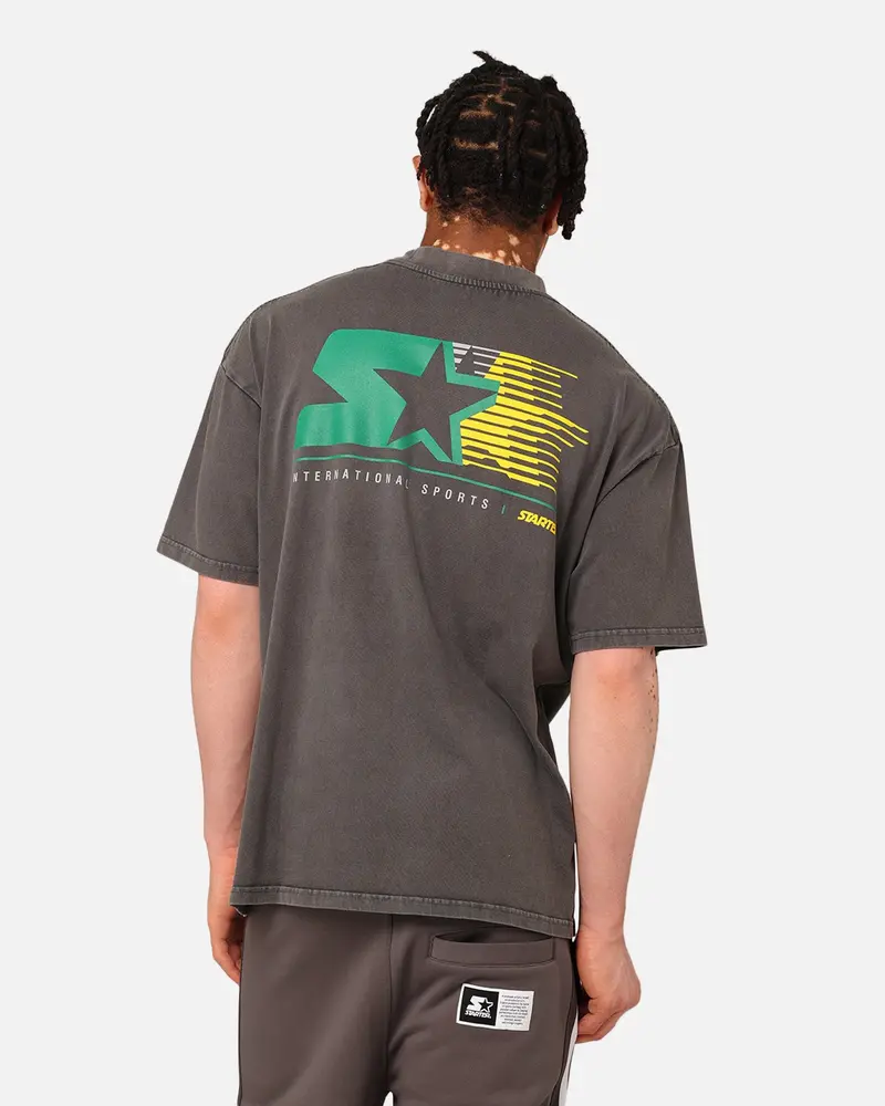 Starte International Sport Stars T-Shirt Washed Charcoal 1