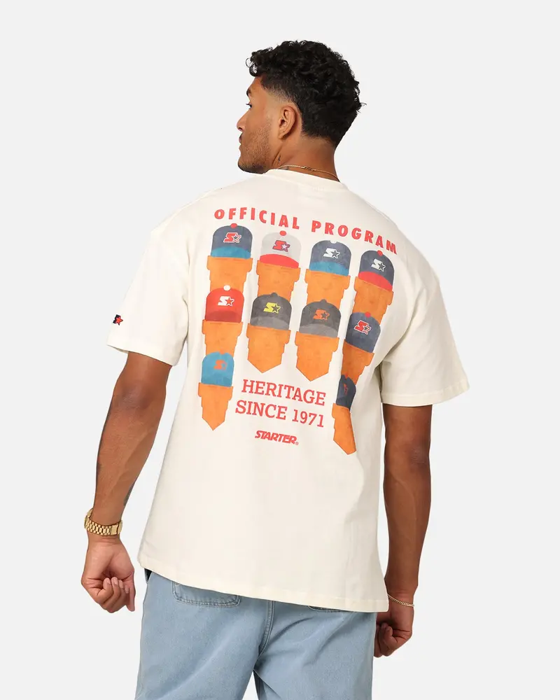 Starter Hat Game T-Shirt Off White 1