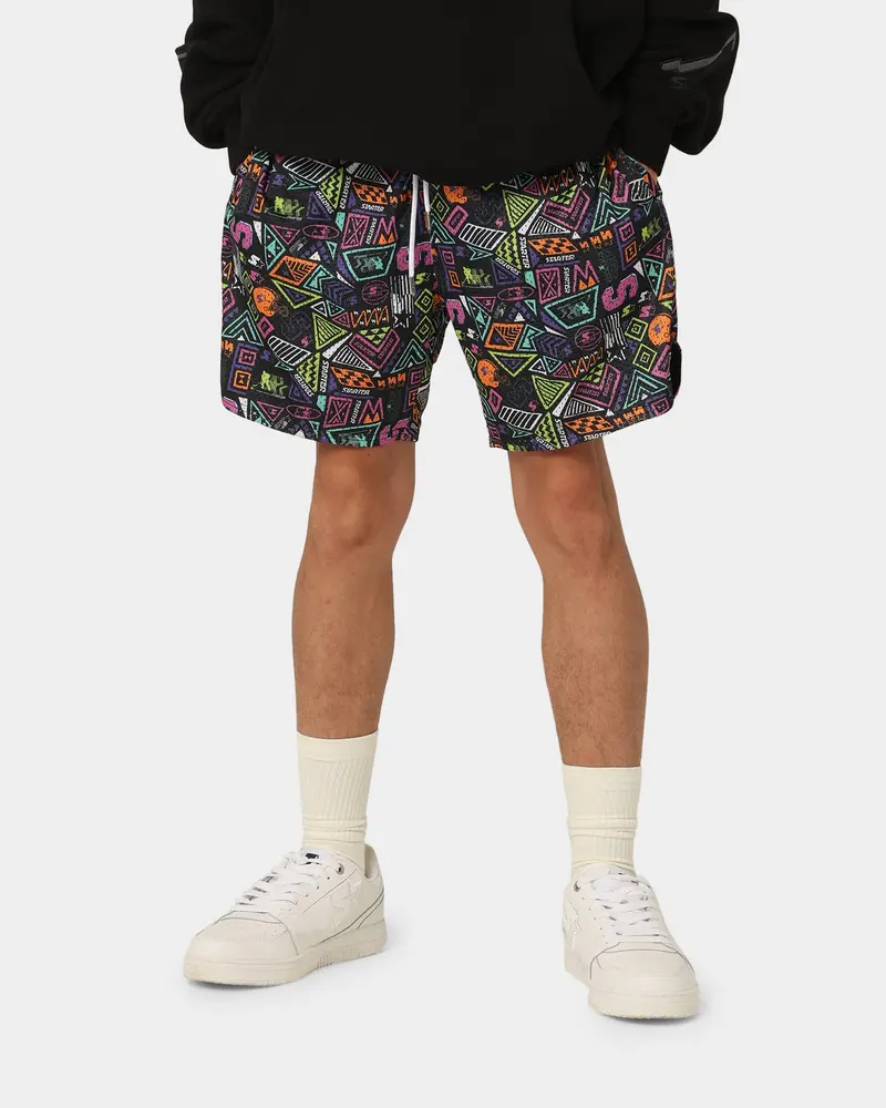 Starter Retro Mesh Shorts Multi-Coloured 1